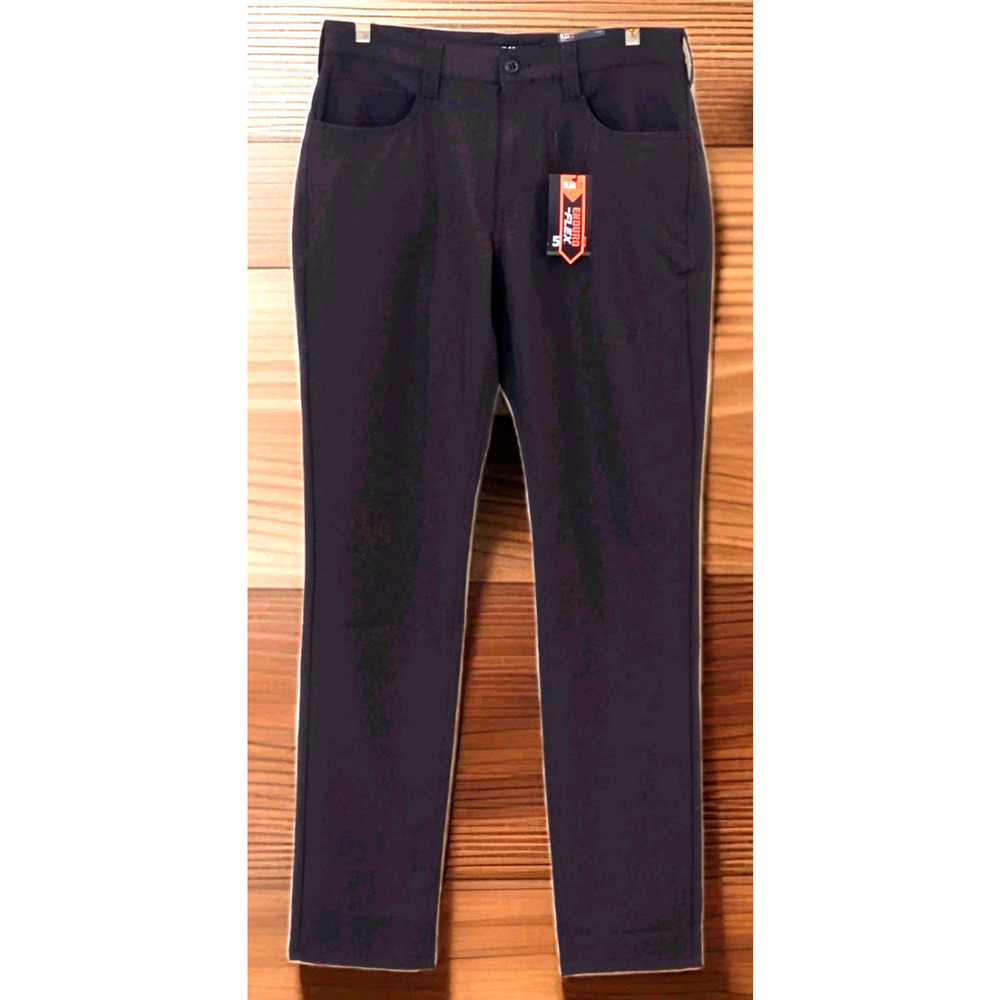 5.11 Tactical Men's 32x34 Defender-Flex Light Slim Fit Pants Black Stretch NWT